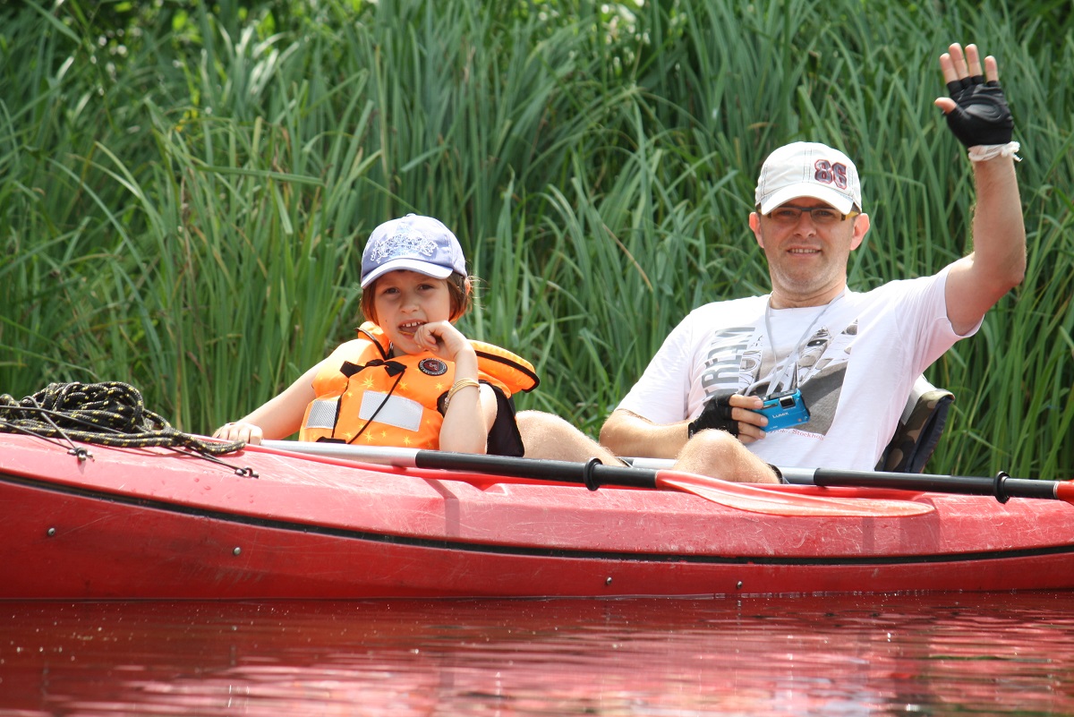 kajaki rezerwacje łyna